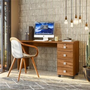 Escrivaninha Dubai Amendoa