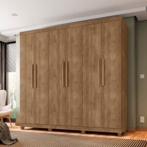 Guarda Roupa Berlim 2.30 Noce Bronze