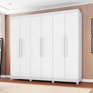 Guarda Roupa Amsterda 2.60 Branco