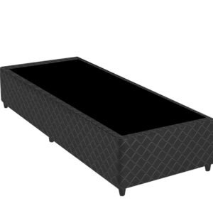 Base Box Gazin Madeira Macica Solt 88 Preto