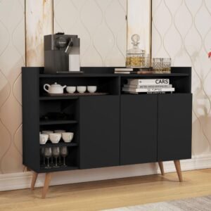 Buffet Celta 1.20 3 Portas Preto