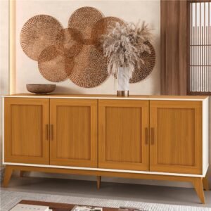 Buffet Aparador Sierra 1.72 Off White Cedro