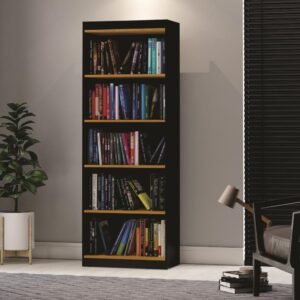 Livreiro Encanto 0.63 Preto / Cinamomo