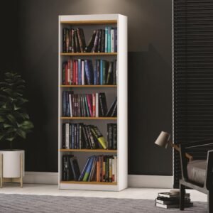 Livreiro Encanto 0.63 Branco / Cinamomo