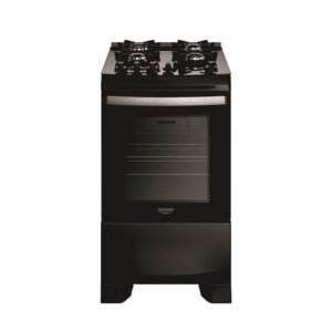 Fogao Dako Supreme Glass 4q Preto